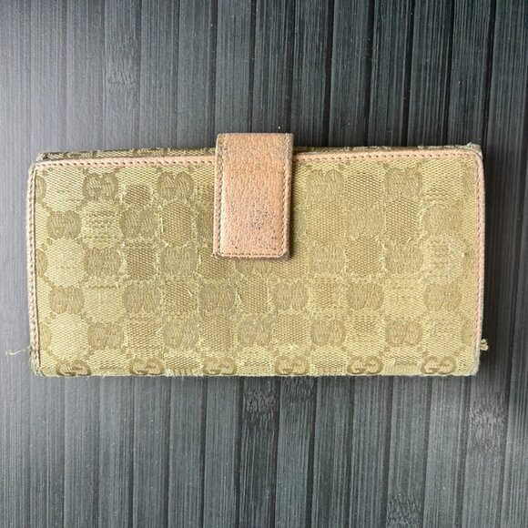 Gucci Long Wallet W Hook GG Canvas Authentic|Used - Picture 2 of 6